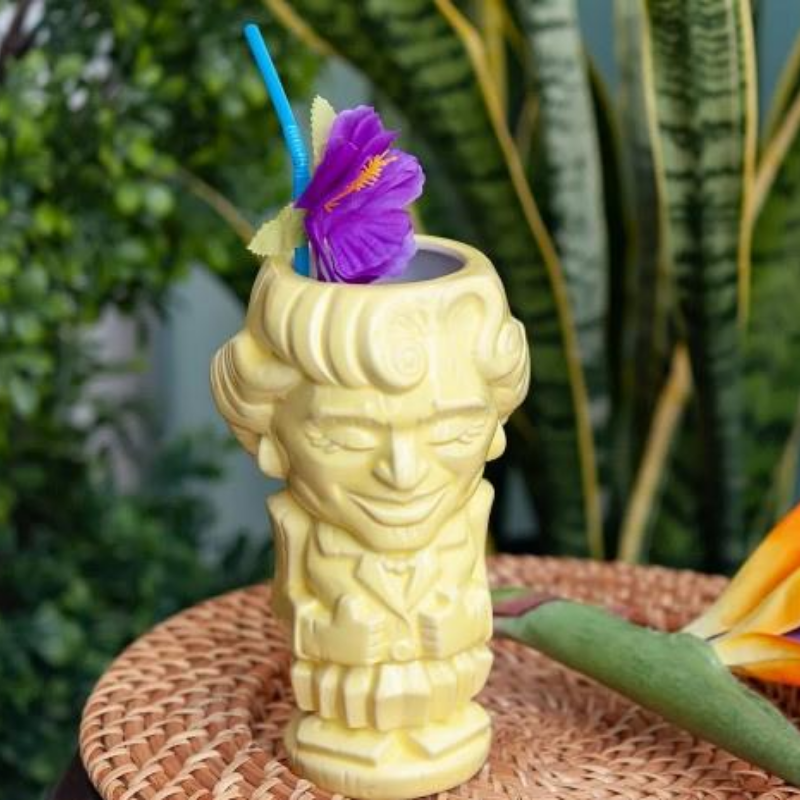 Golden Girls Rose Tiki Mug