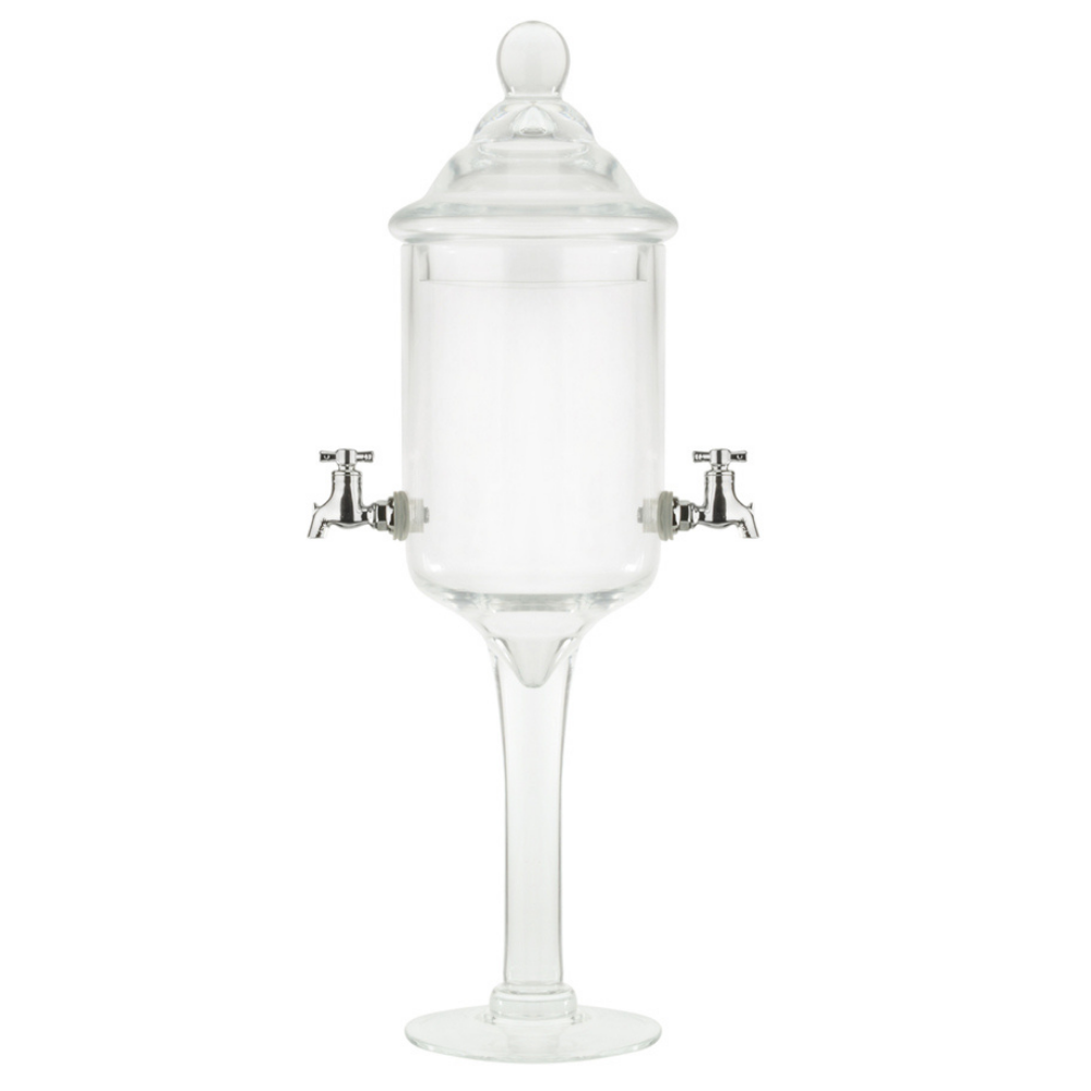 Glass Absinthe Fountain - 2 Spout