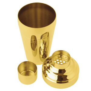 Gold Japanese 3-Piece Cobbler Shaker - Shiny