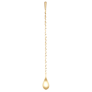 Gold Japanese Teardrop Spoon (40cm)