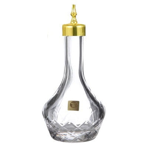 Japanese Yarai Bitters Bottle with Gold Top