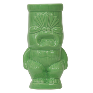 Green Cheeky Tiki Mug