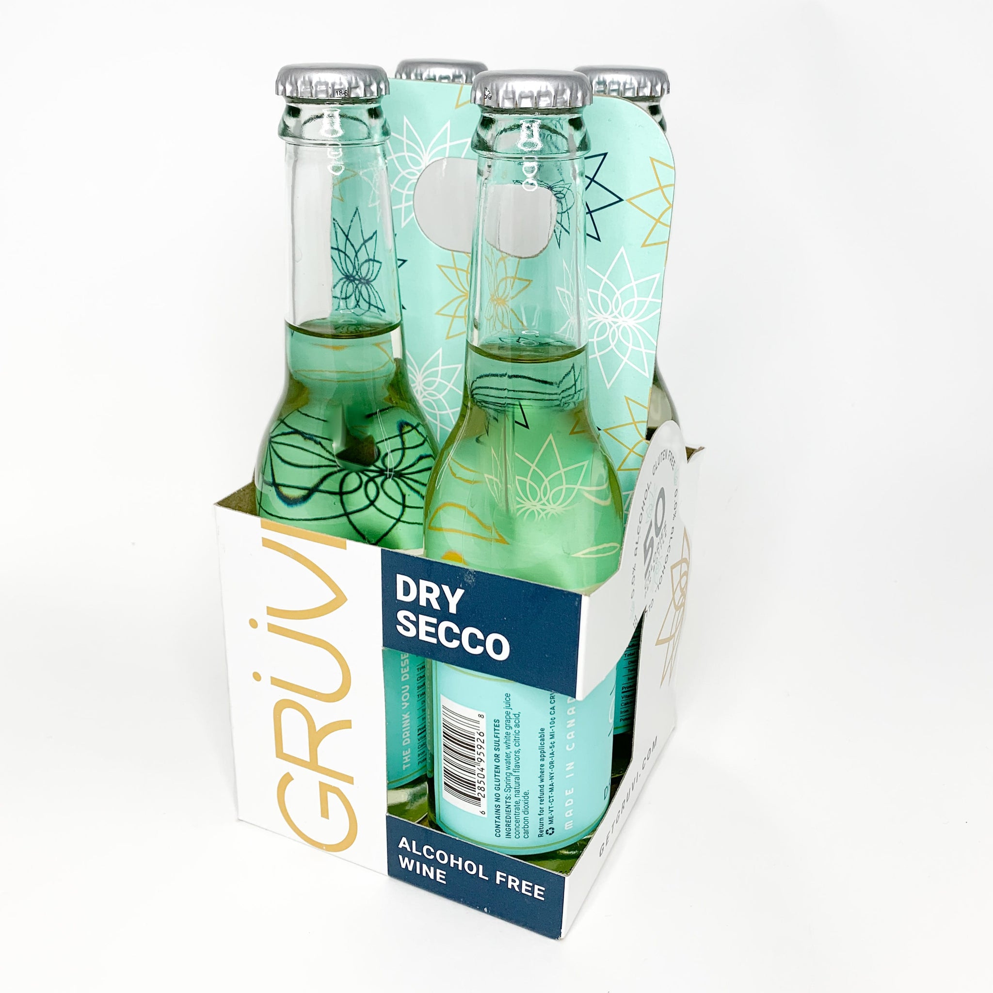 Gruvi Non Alcoholic Dry Secco 4 Pack