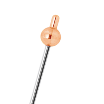 Japanese Kanzashi Cocktail Pin (rose gold)