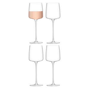 LSA Metropolitan White Wine Glasses (set of 4)