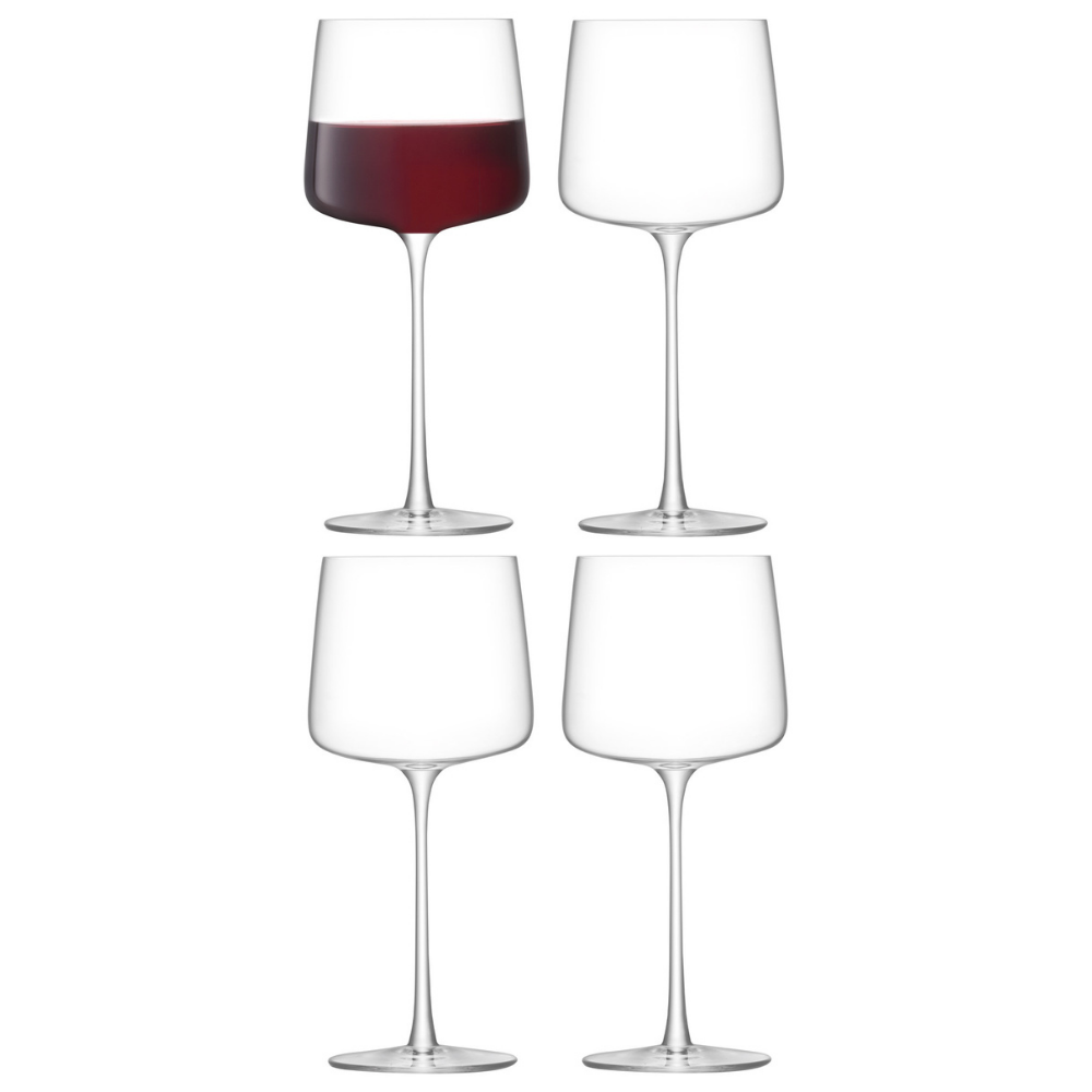 LSA Metropolitan Red Wine Glasses (set of 4)