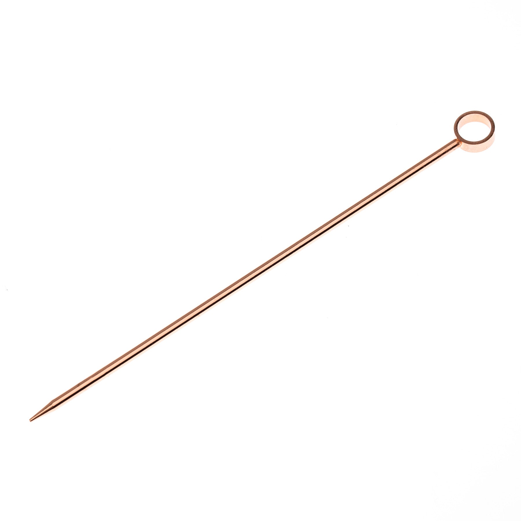 Copper Circle Cocktail Pins