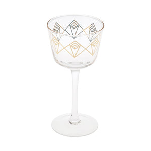 Potion House Gold Dream Deco Coupe Glass