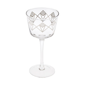 Silver Potion House Dream Deco Coupe Glass
