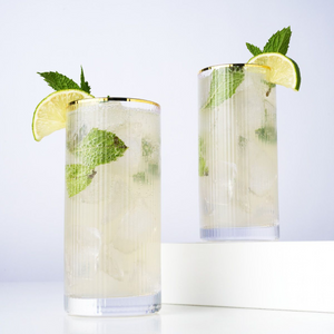 Viski Meridian Highball Glasses (set of 2)