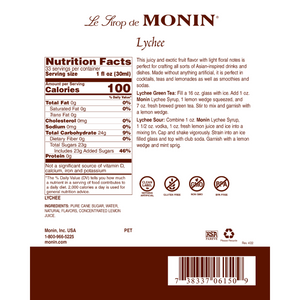 Monin Lychee Syrup