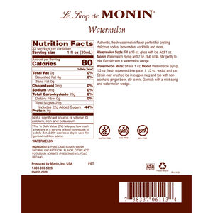 Monin Watermelon Syrup