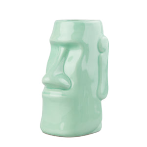 Seafoam Green Easter Island Tiki Mug
