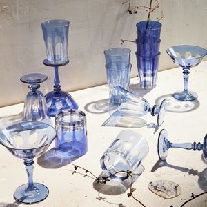 Rialto Transparent Glassware Thistle