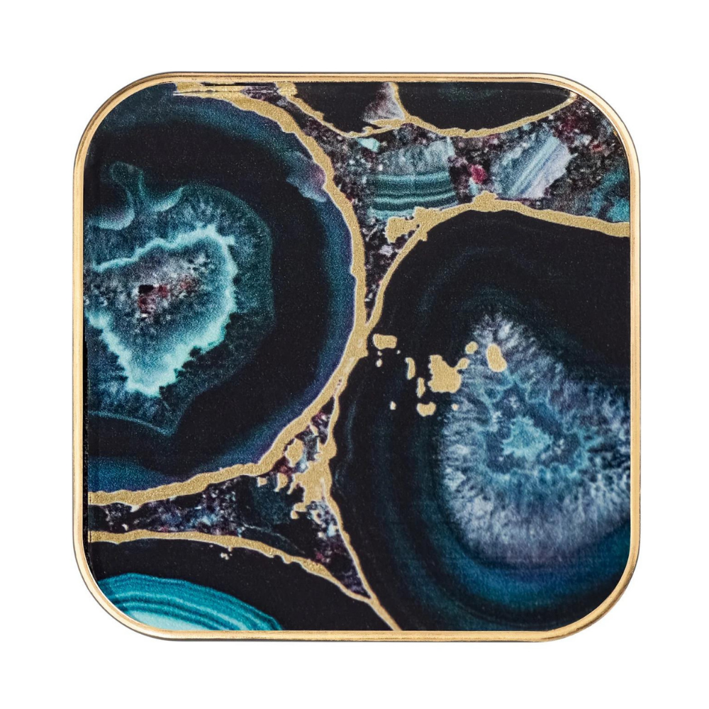 Savoy Agate Coasters (set of 4)