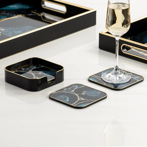 Savoy Agate Coasters (set of 4)