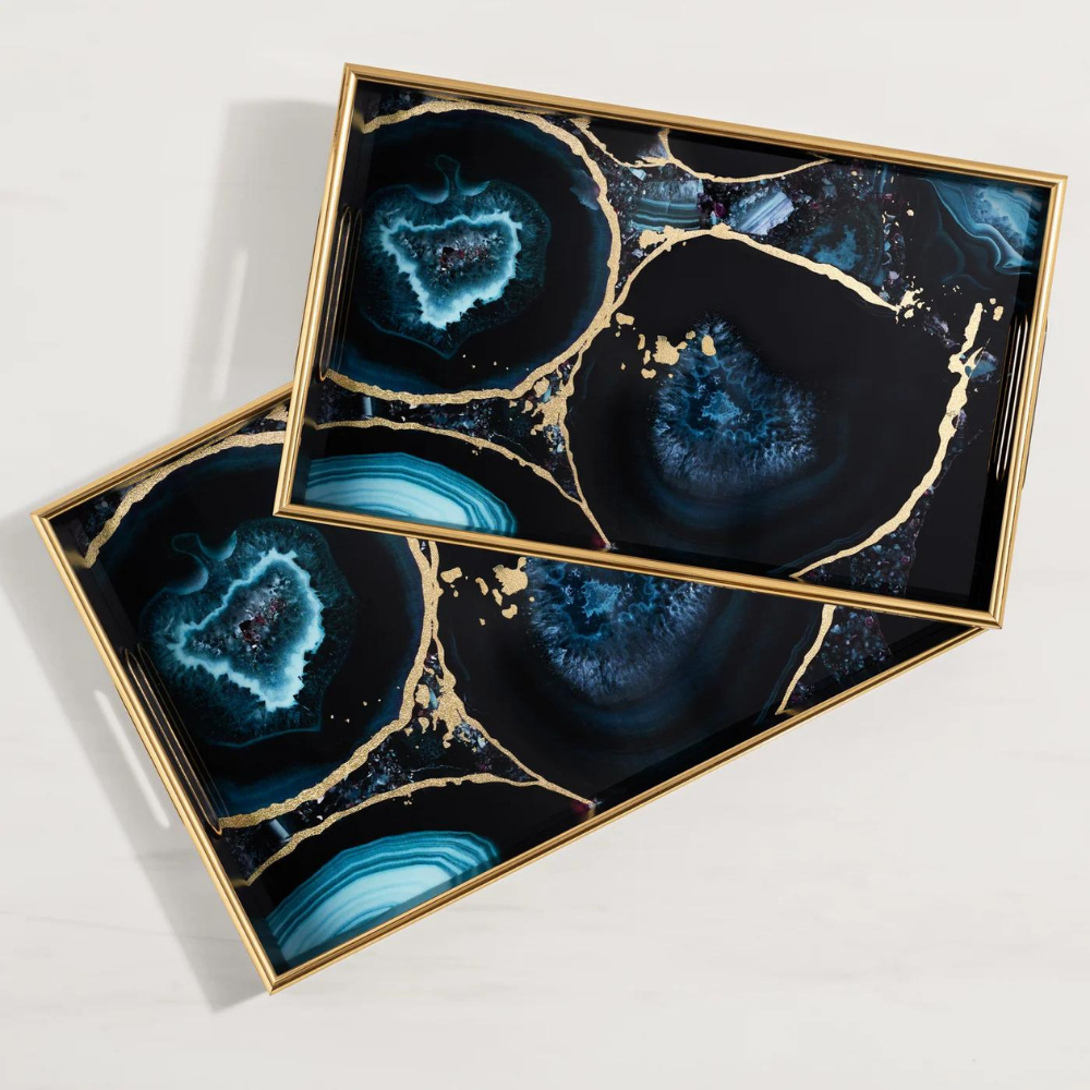 Savoy Agate Tray