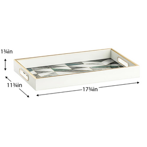 Savoy Geometric Tray - large