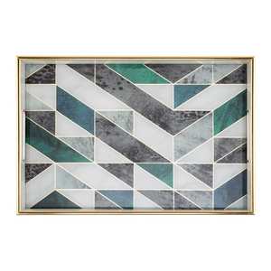 Savoy Geometric Tray