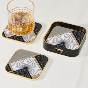 Savoy Radiant Tile Coasters (set of 4)