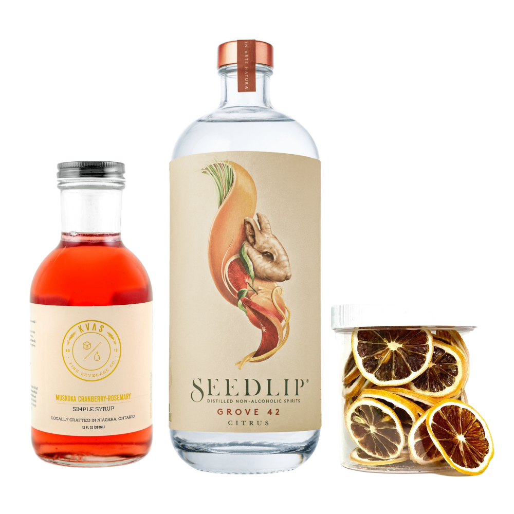 Seedlip Grove CosNopolitan Trio (NonAlcoholic) Cocktail Emporium