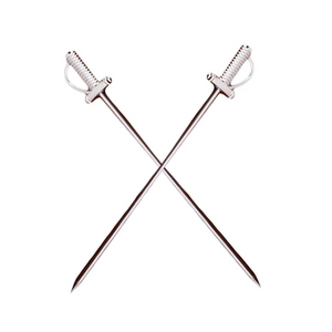 Stainless Steel Sword Cocktail Pin