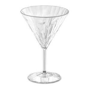 Superglas Unbreakable Clear Martini Glass