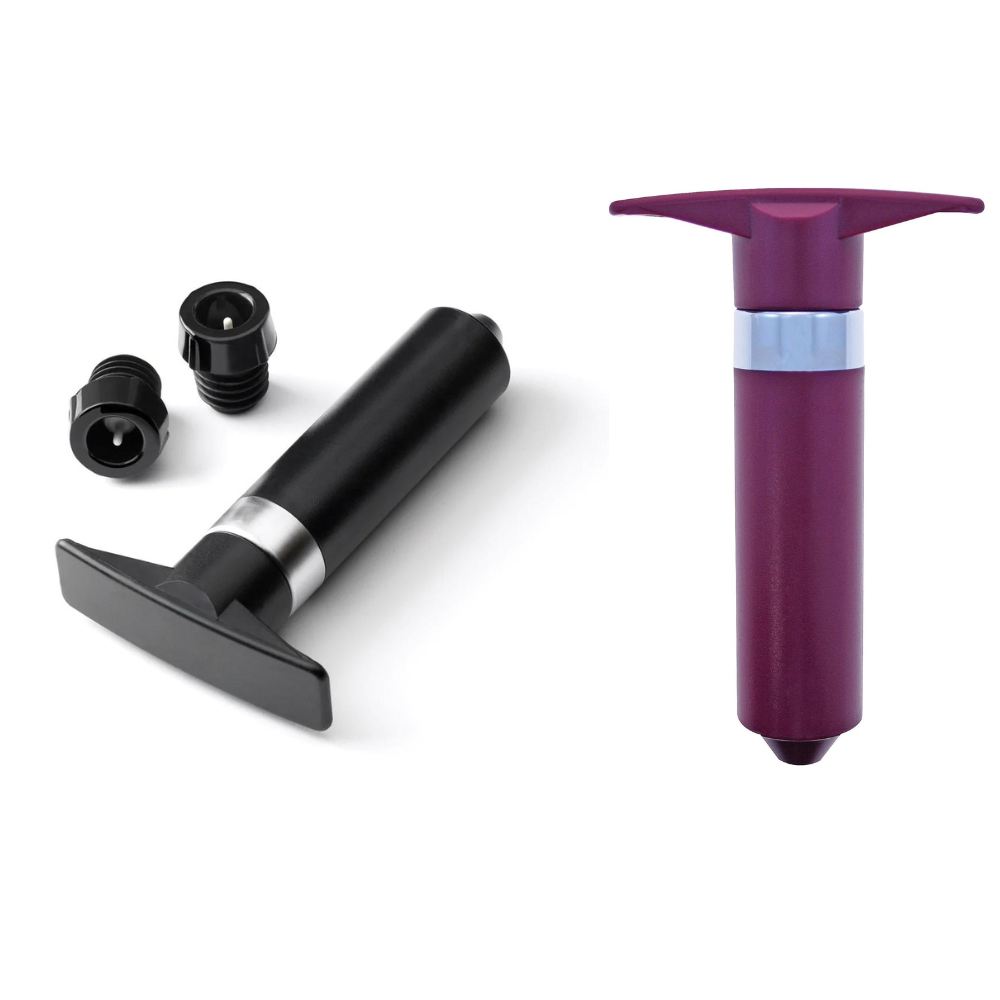 Swissmar Vacuum Wine Saver (in Black or Grape)