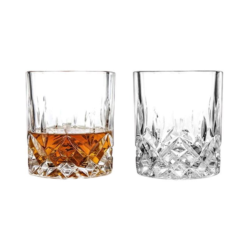 Admiral Cut Crystal Tumbler Set of 2