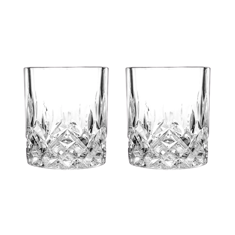 Admiral Cut Crystal Tumbler Set of 2