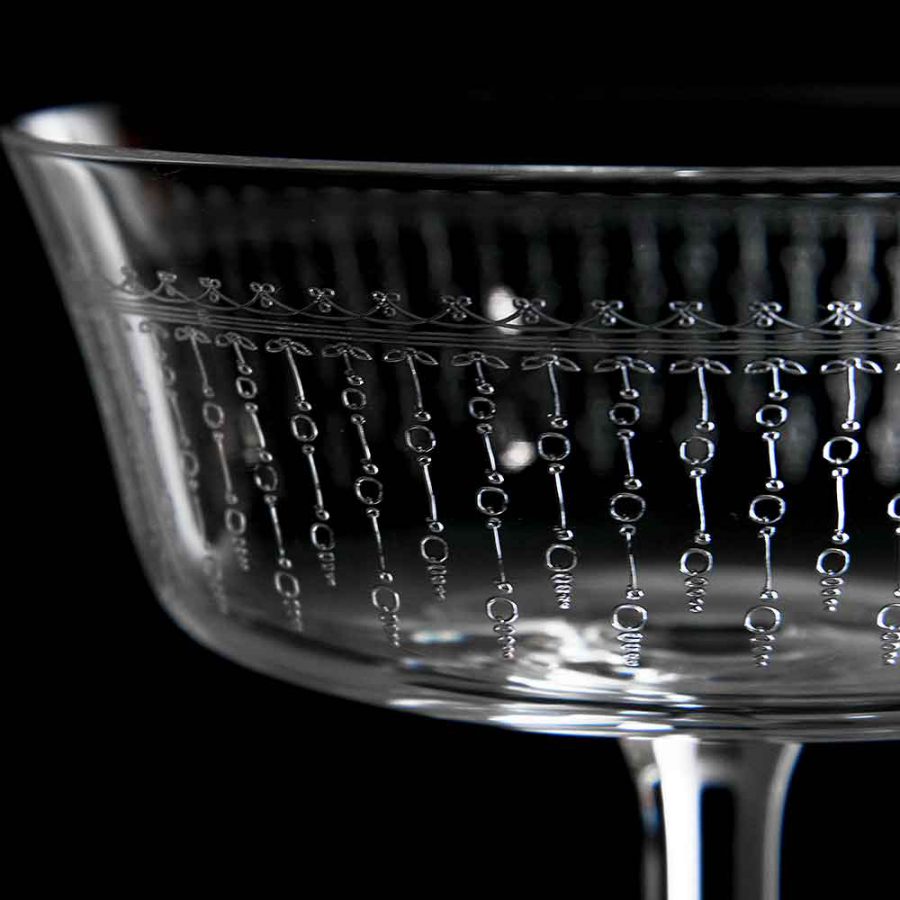 1920 Retro Shallow Fizz Glass