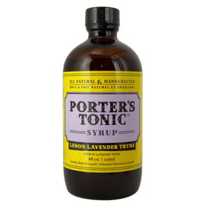 Porter's Lemon Lavender Thyme Tonic Syrup