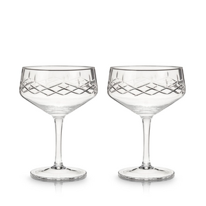 Viski Admiral Coupe Glasses (set of 2)