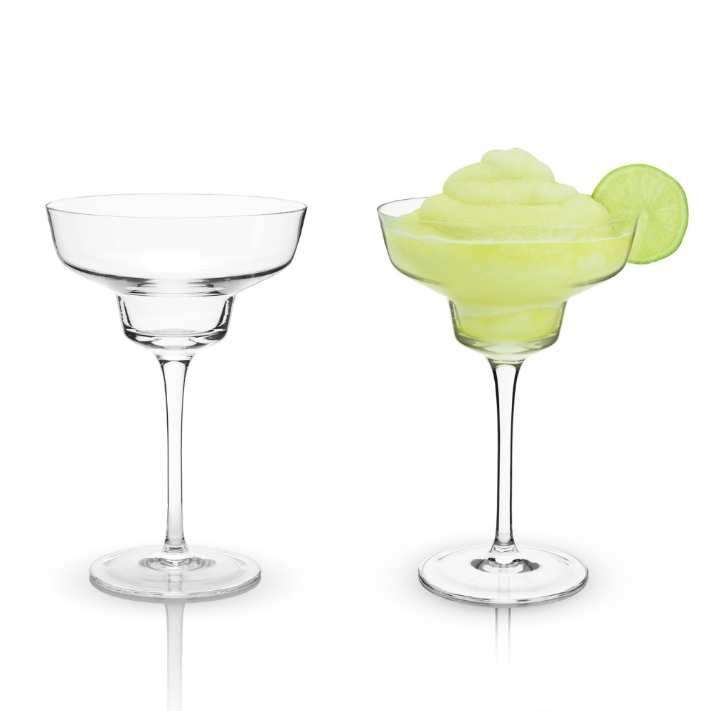 Viski Crystal Margarita Glasses (set of 2)