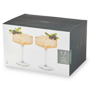 Viski Meridian Coupe Glasses (set of 2)