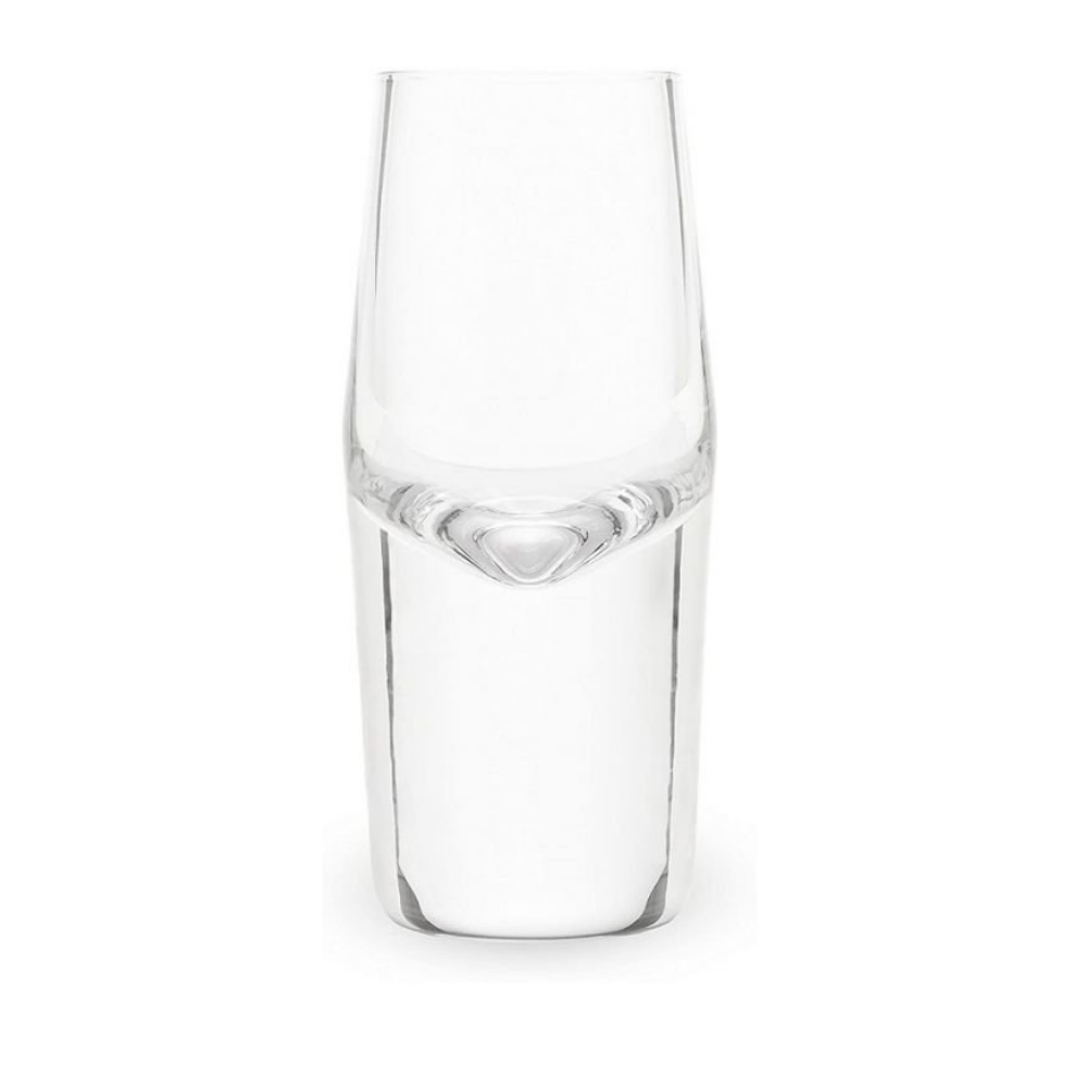 Viski Raye Heavyweight Crystal Shot Glasses (set of 2)