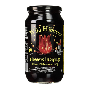 Wild Hibiscus Flowers in Syrup (1L)
