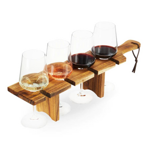 Wooden Wine Flight Carrier