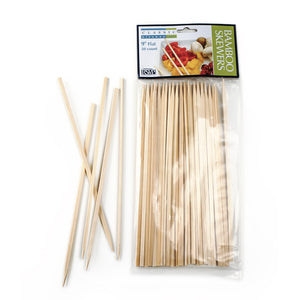 Flat Bamboo Skewers - 9inches
