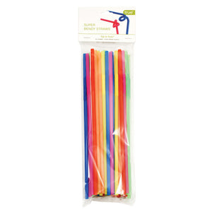 Long Super Bendy Straws