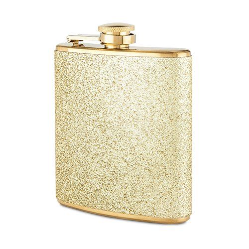 Gold Sparkle Flask