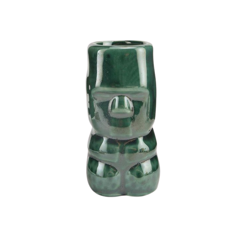Tiki Shot Mug - hunter green