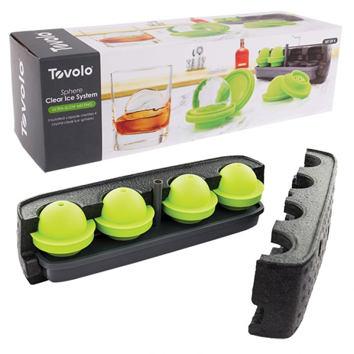 Tovolo Sphere Clear Ice System ( Set of 4 )