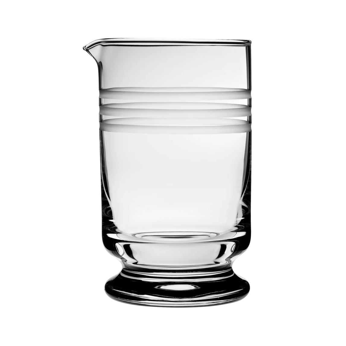 Calabrese Etched Mixing Glass