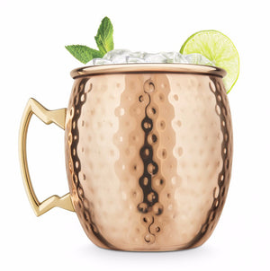 Hammered Copper Moscow Mule Mug