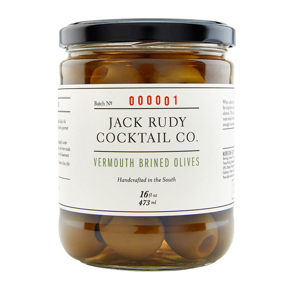 Jack Rudy Vermouth Brined Olives