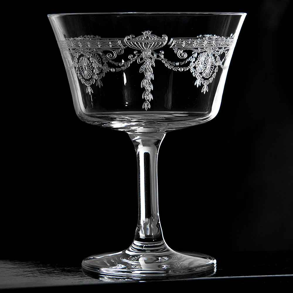 1890 Retro Fizz Glass