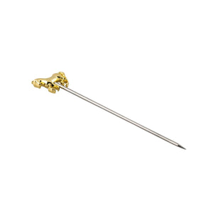 Gold Horse Cocktail Pin