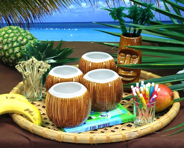 Coconut Tiki Mug