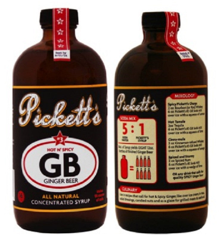 Pickett's Hot n' Spicy Ginger Beer Syrup